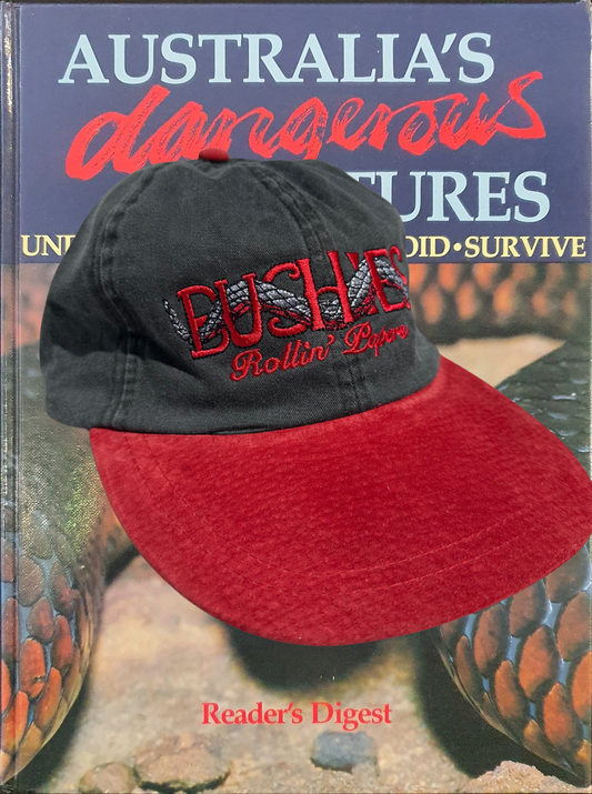 "Red-bellied Black Snake" Unstructured Hat