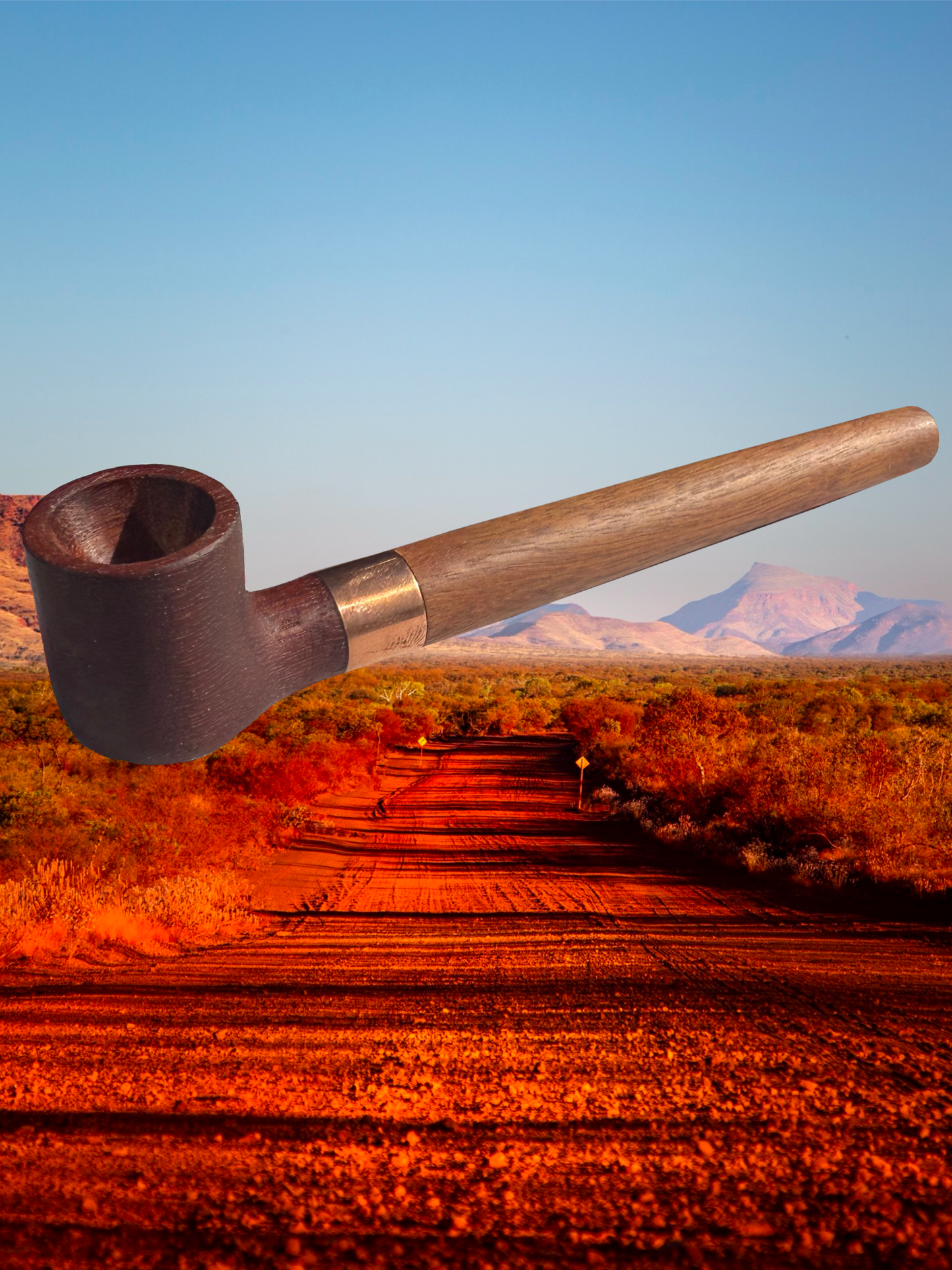Handcarved Native "Bushies" Pipe