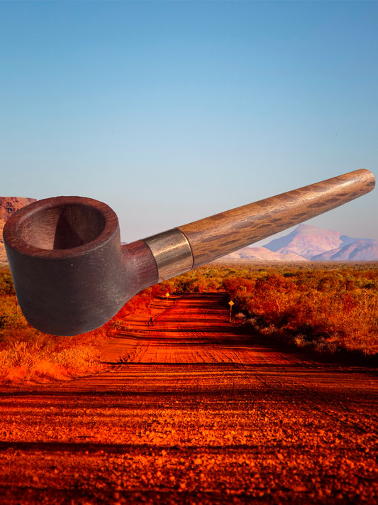 Handcarved Native "Bushies" Pipe