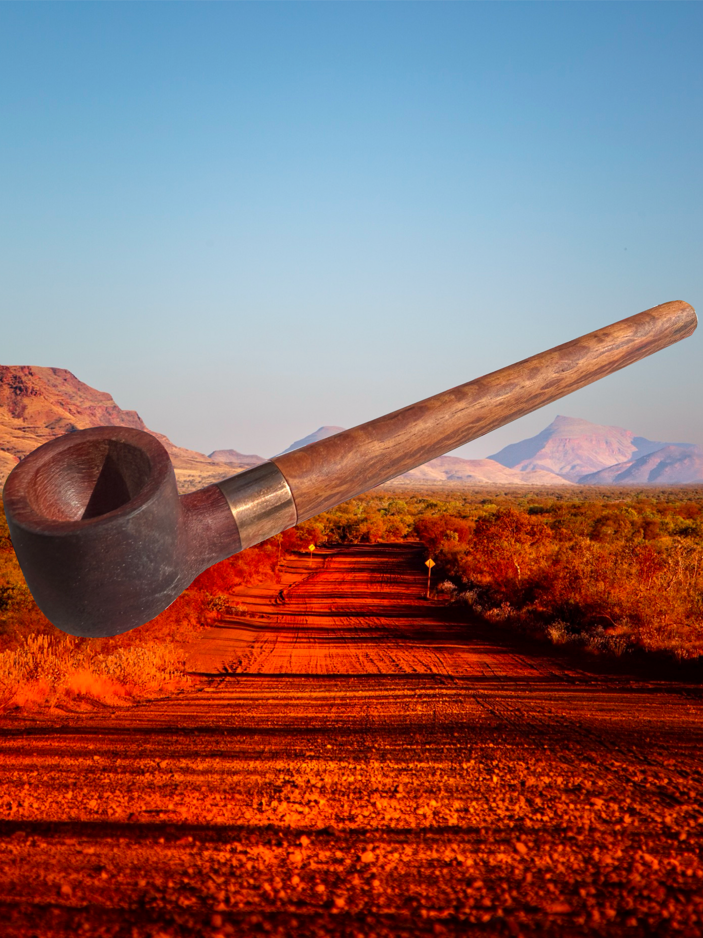 Handcarved Native "Bushies" Pipe