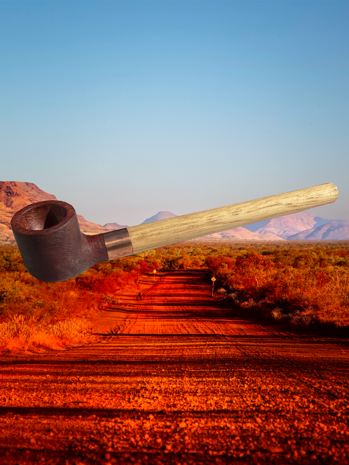 Handcarved Native "Bushies" Pipe