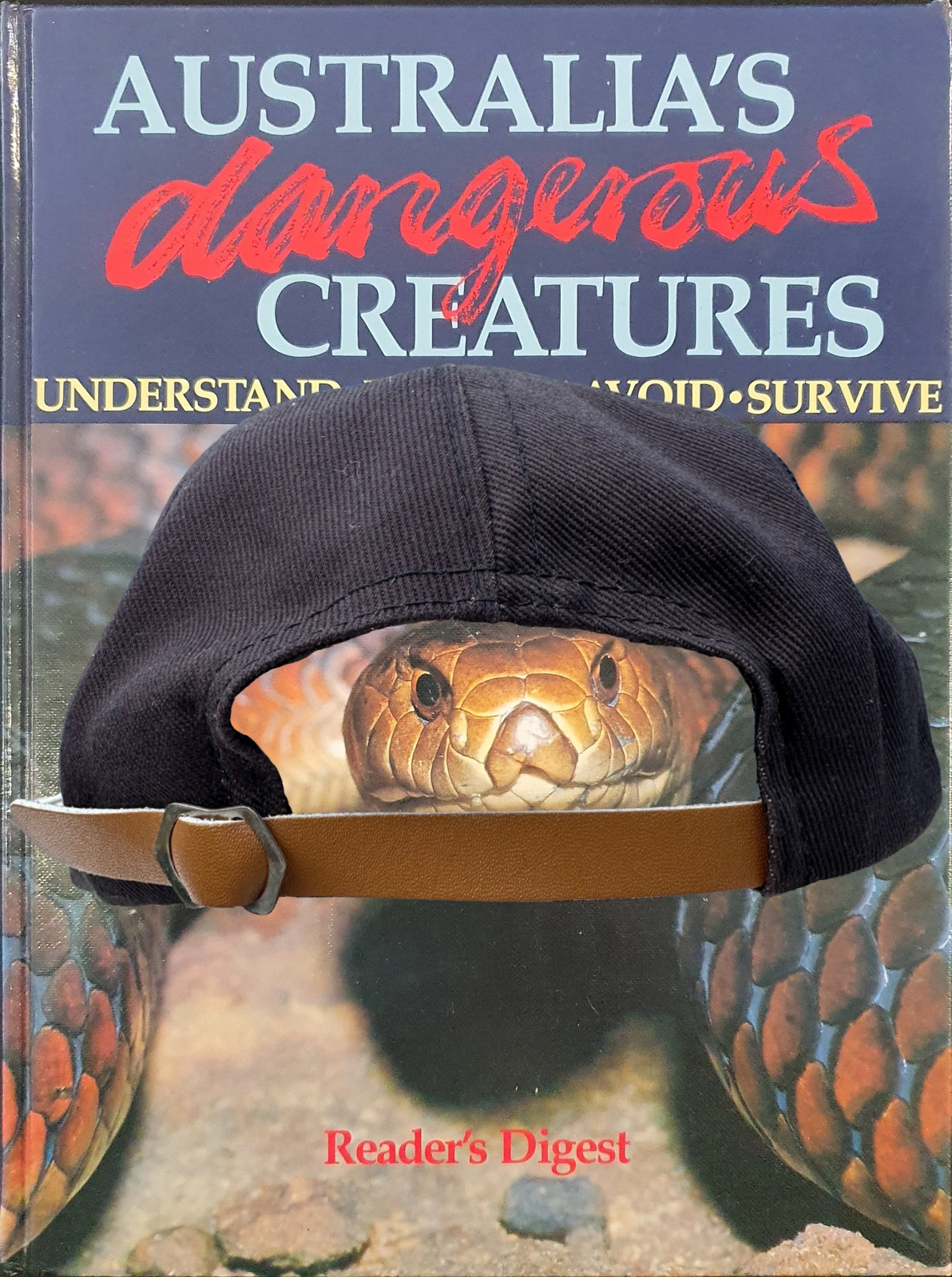 "Red-bellied Black Snake" Unstructured Hat