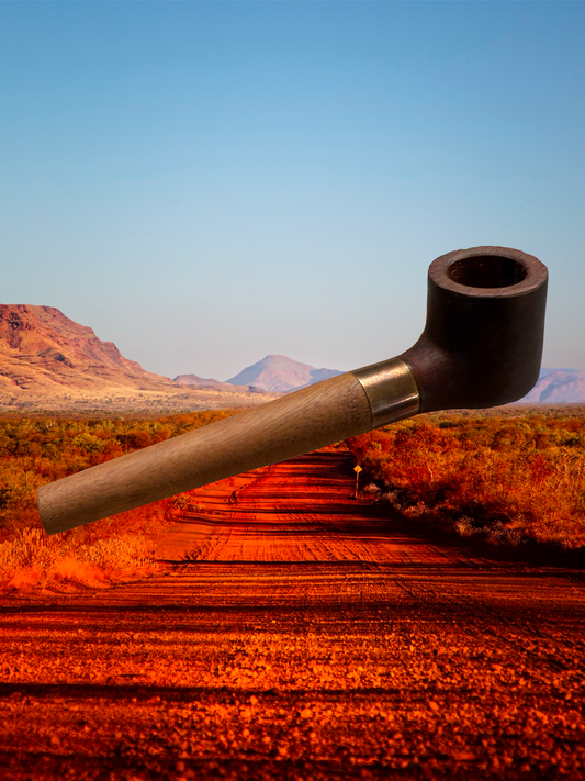 Handcarved Native "Bushies" Pipe
