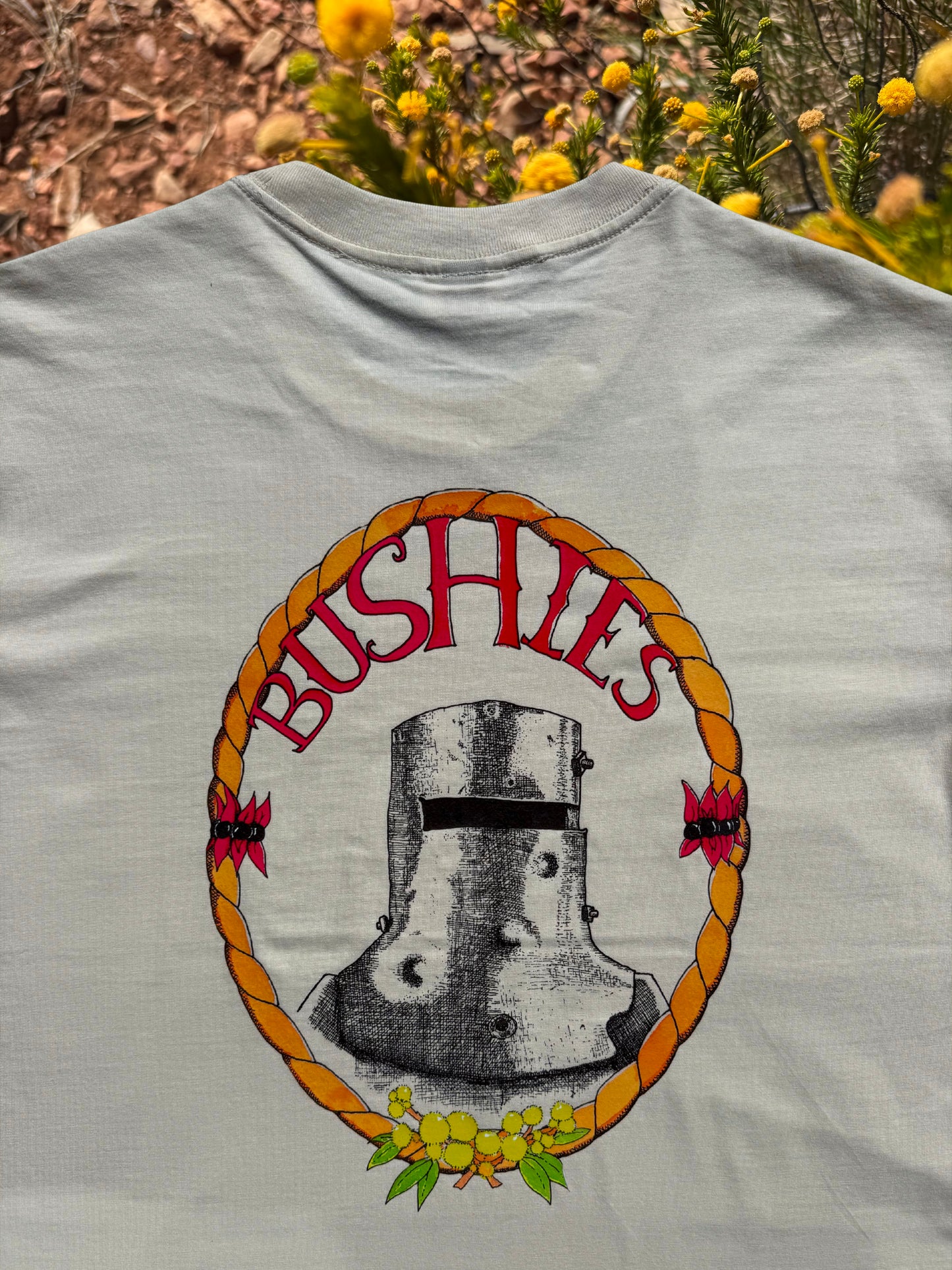 Bushies "Bushhead" Tee - Bone White