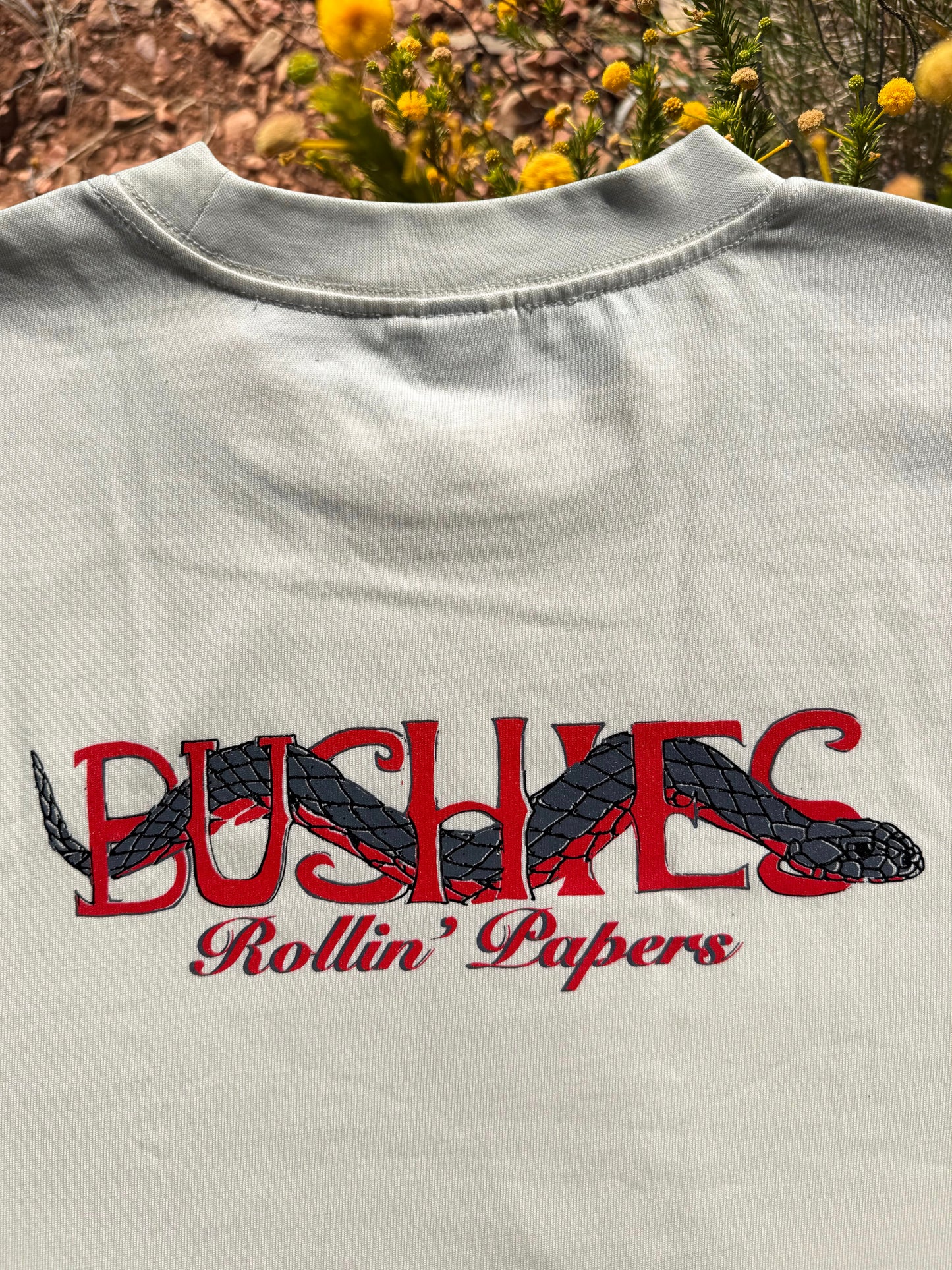 Bushies "Red-belly Black Snake" Tee