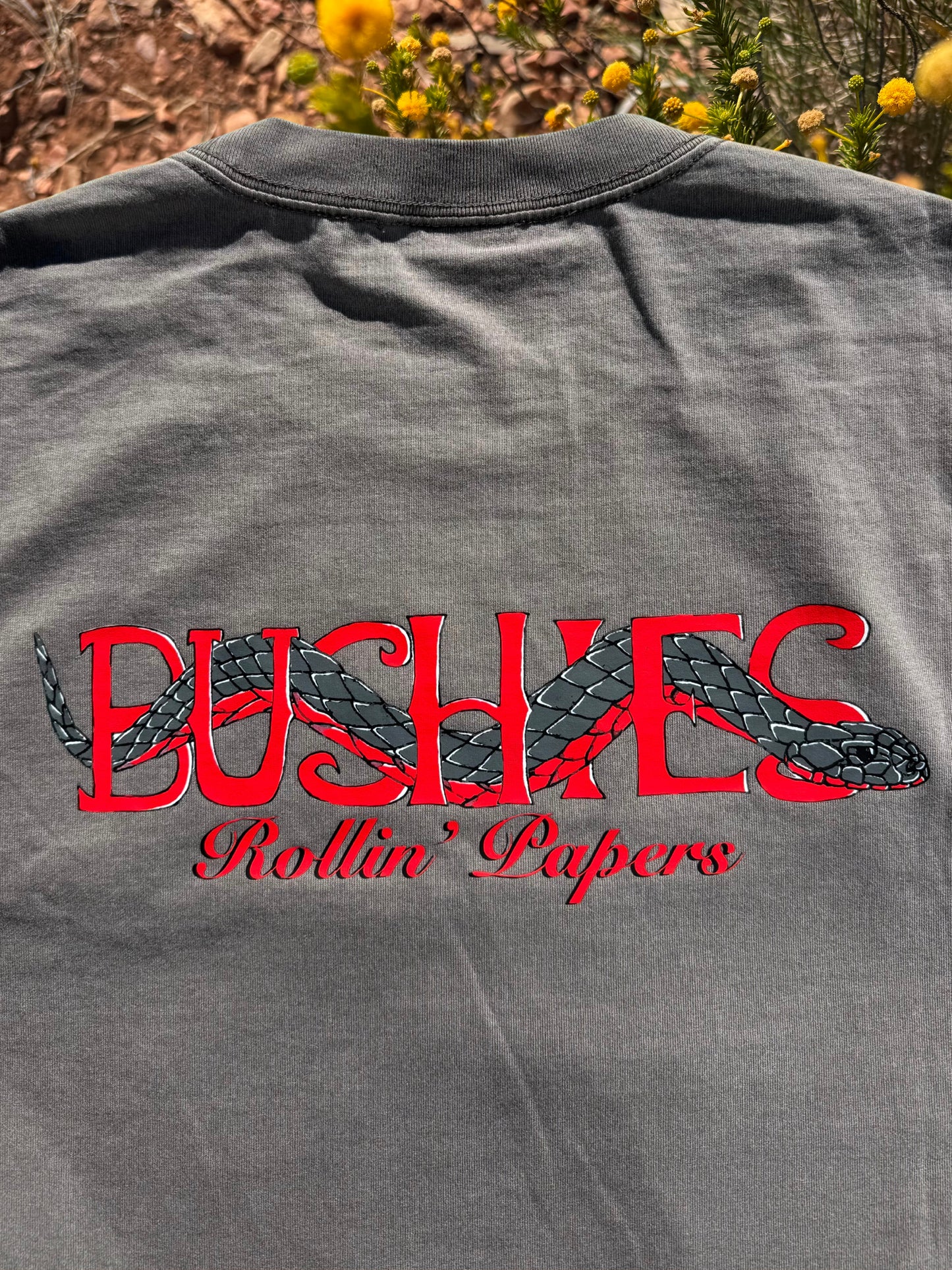 Bushies "Red-belly Black Snake" Tee