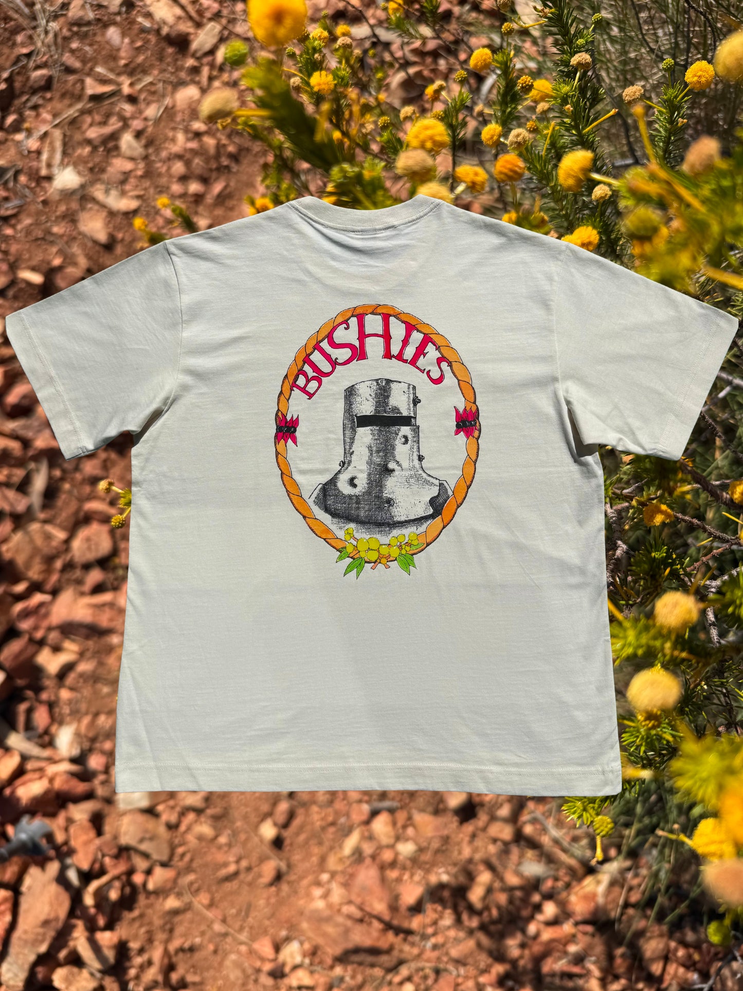 Bushies "Bushhead" Tee - Bone White