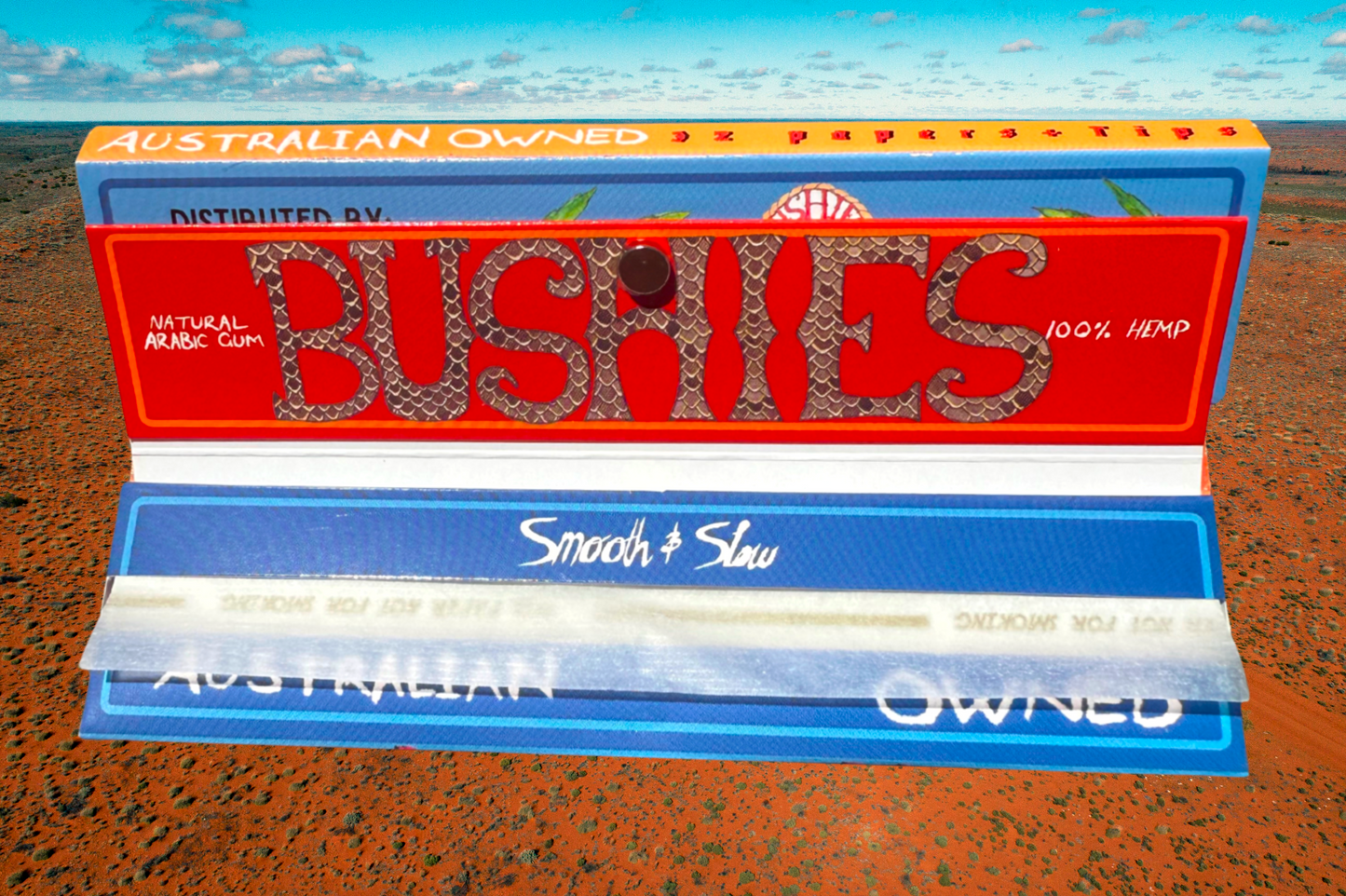 King Size Bushies "King Browns" Box - 24 Packets